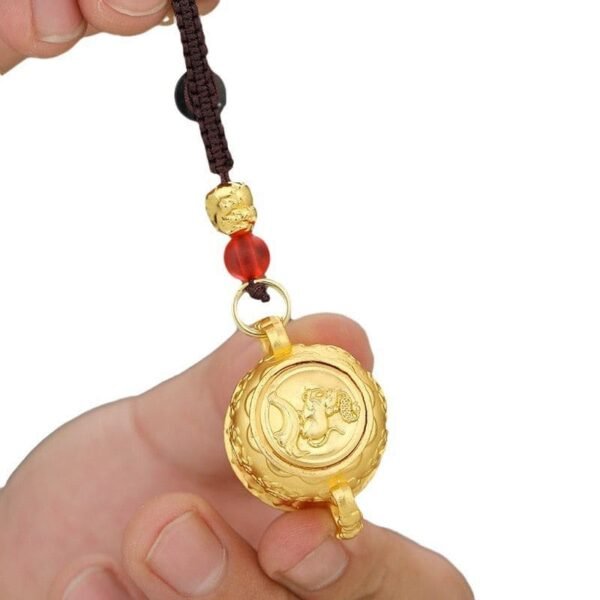Cornucopia of zodiac signs of fortune pendant - Image 2
