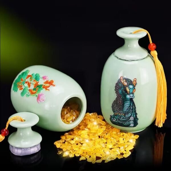 Water-avoiding and gold-swallowing vase - Image 5