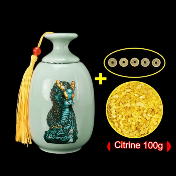 Water-avoiding and gold-swallowing vase - Image 4