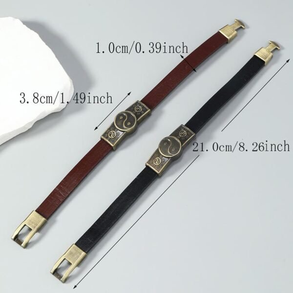 Tai Chi Bagua Cowhide Bracelet - Image 5