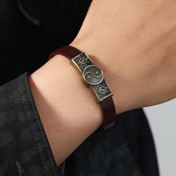 Tai Chi Bagua Cowhide Bracelet - Image 3